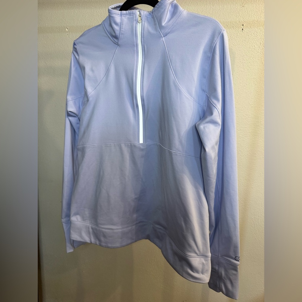 Calia Light Blue Quarter-Zip Pullover - Size XXL